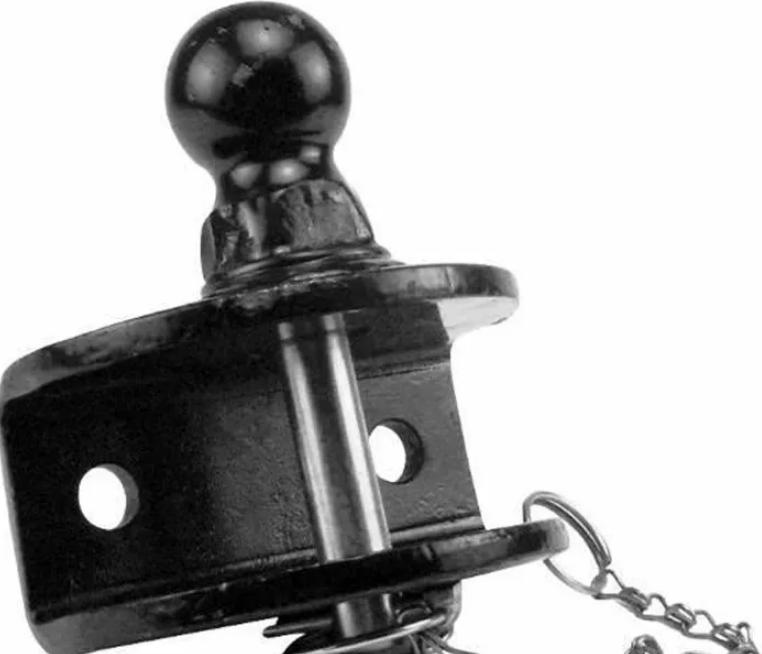 Boule mixte pour remorquage de chapiteau : anneau et tête