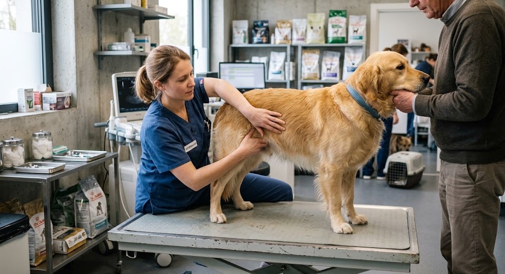 L'importance de la palpation dans le diagnostic vétérinaire